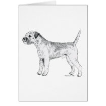 Border Terrier Greeting Cards