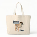 Border Terrier Dad 4 Tote Bags