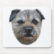 Border Terrier dog Mousemat