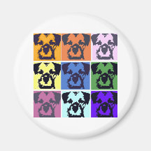 Border Terrier  Fridge Magnets