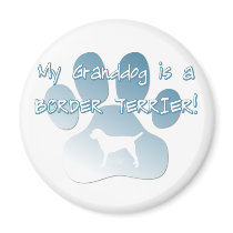 Border Terrier Granddog Magnets