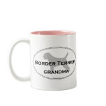 Border Terrier Grandma Mugs