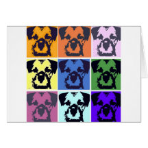 Border Terrier Greeting Cards