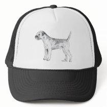 Border Terrier Trucker Hats