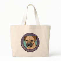 Border Terrier Head Study Tote Bag