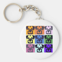 Border Terrier  Key Chains