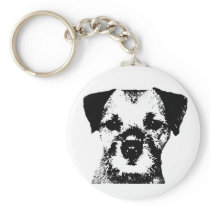 Border Terrier Keychain
