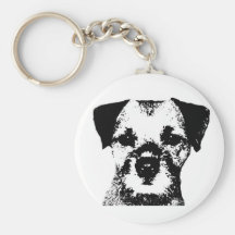 Border Terrier Keychain