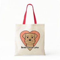 Border Terrier Lover Canvas Bag