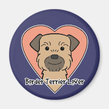 Border Terrier Lover Fridge Magnets