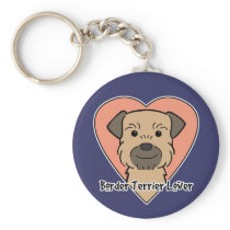 Border Terrier Lover Key Chain