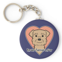 Border Terrier Lover Keychain