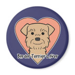 Border Terrier Lover Fridge Magnet