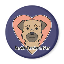 Border Terrier Lover Fridge Magnets