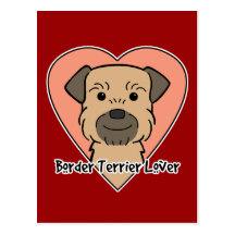 Border Terrier Lover Postcard