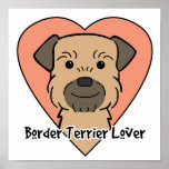 Border Terrier Lover Posters