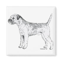 Border Terrier Fridge Magnet