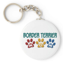BORDER TERRIER MOM Paw Print 1