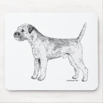 Border Terrier Mousepads