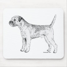 Border Terrier Mousepads