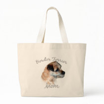Border Terrier Mum 2 Canvas Bag