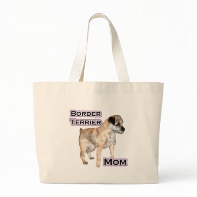 Border Terrier Mum 4 Bag by GreyWolfCreation