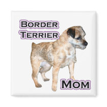 Border Terrier Mum 4 - Magnet