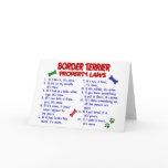 BORDER TERRIER Property Laws 2