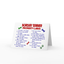 BORDER TERRIER Property Laws 2