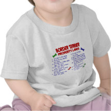 BORDER TERRIER Property Laws 2 T-shirt