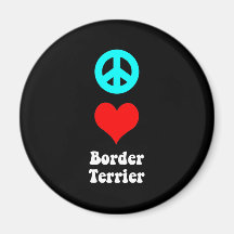 Border Terrier Refrigerator Magnet