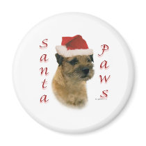Border Terrier Santa Paws