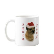 Border Terrier Santa Paws Mug