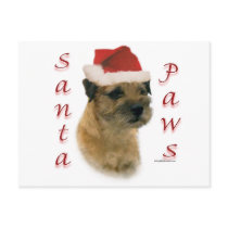 Border Terrier Santa Paws