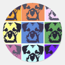 Border Terrier  Stickers