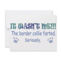 BorderCollie Personalized Invites