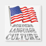 Borders, Language, Culture Magnets