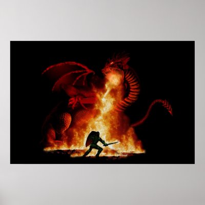 Bordox Dragon Slayer Posters by EAR52069