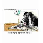 Bored Border Collie Funny Gifts Tees Collectibles t-shirts