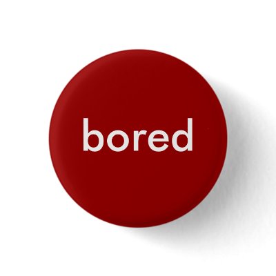 bored buttons by pageandturner