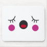 Bored Face Mouse Pads