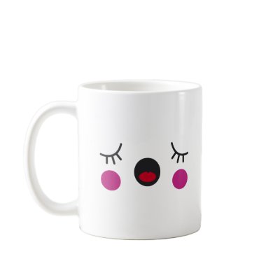 Bored Face Coffee Mug by kawaiiumis