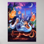 Bored Little Ghost posters