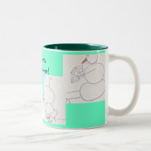 Bored snowmen mug..