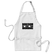 Boredom apron