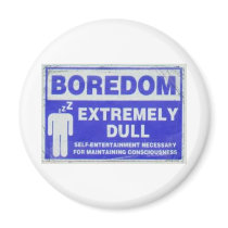 Boredom Set Fridge Magnets