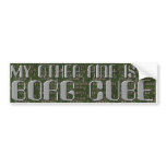 BORG CUBE bumper stickers