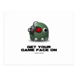 Borg (Retro Avatar Game Face) Post Card
