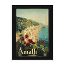 Borgoni Amalfi Campania Italy Post Card