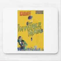 Boris Karloff as The Invisible Man Mousepads
